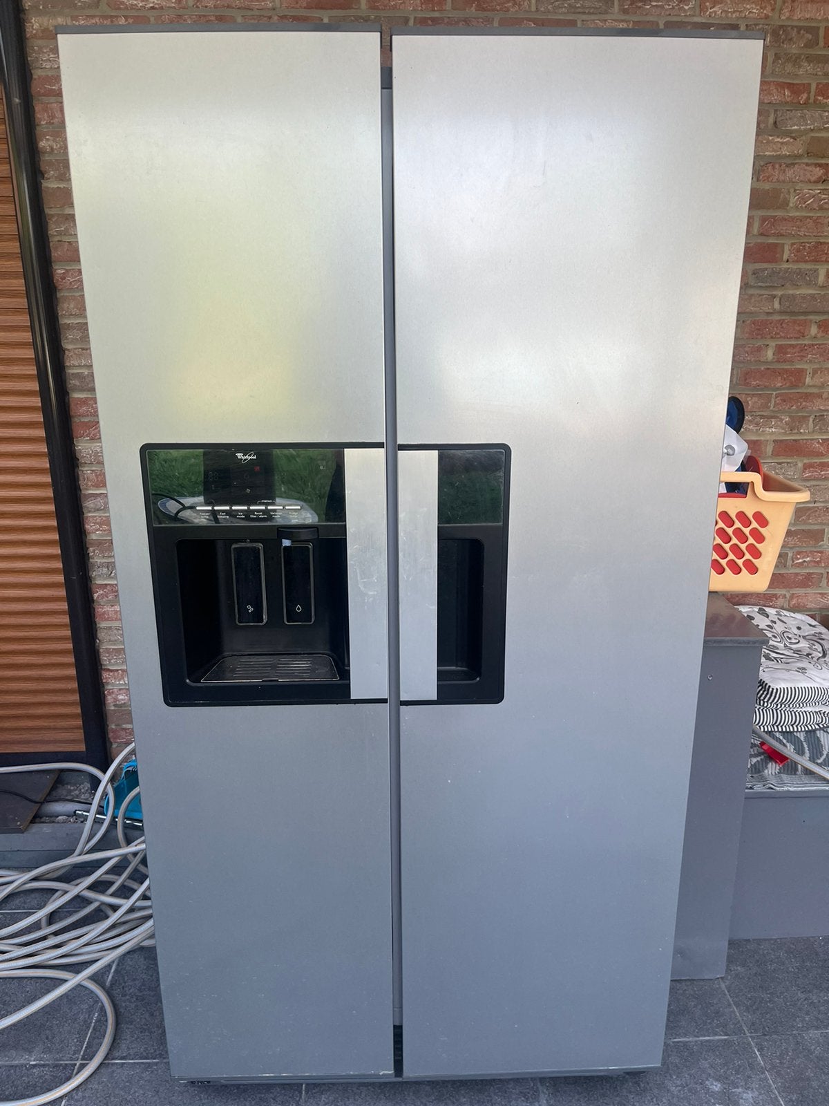 Frigo américain whirlpool, Enlèvement, Utilisé, Avec congélateur séparé