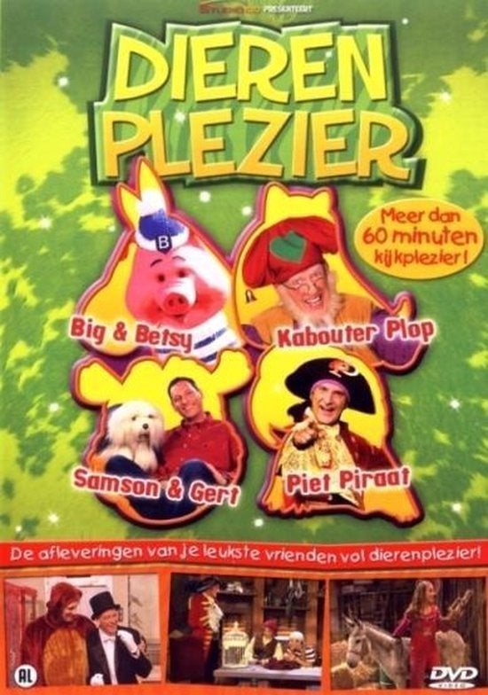 Studio 100 dvd - Dierenplezier ( samson & Gert Big betsy ), Cd's en Dvd's, Ophalen of Verzenden