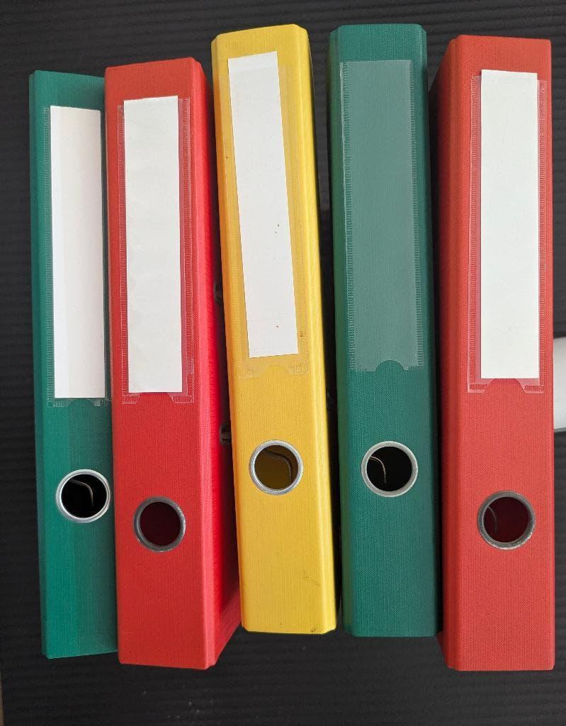 Lot de 5 classeurs à levier A4 largeur 5 cm, Enlèvement, Utilisé