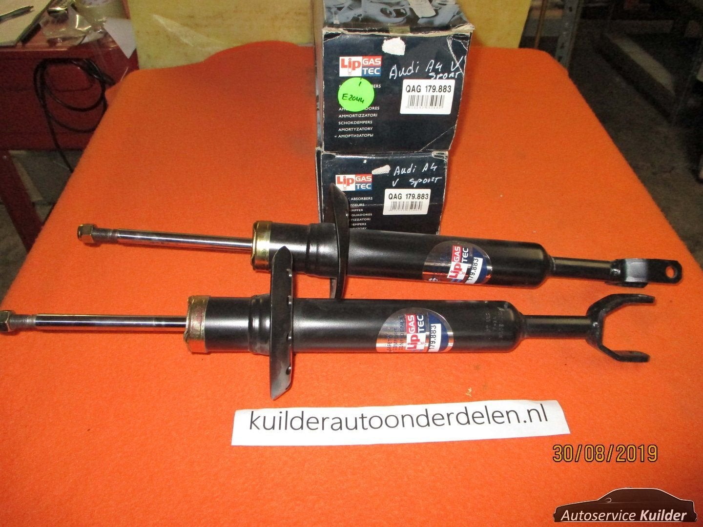 Nieuw set schokdempers Voorz, Audi A6 99-2000 QH Gasdruk, Auto-onderdelen, -, -, Nieuw, -