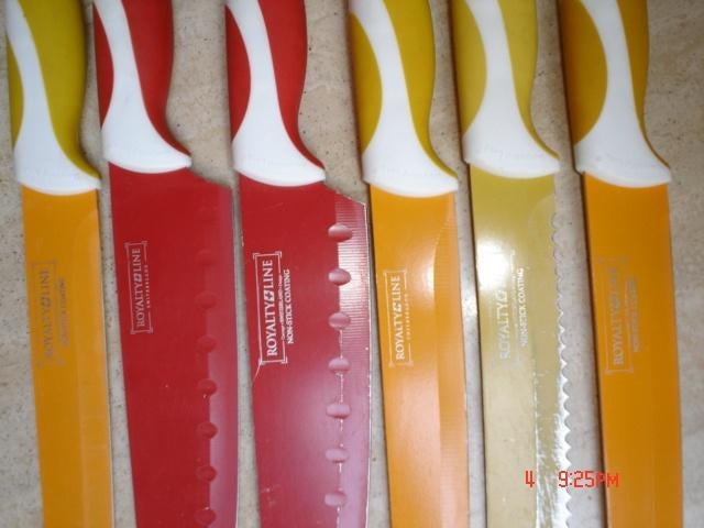 6 couteaux de cuisine Swiss Line, Enlèvement ou Envoi, Neuf, Inox ou Chrome, Couverts en vrac