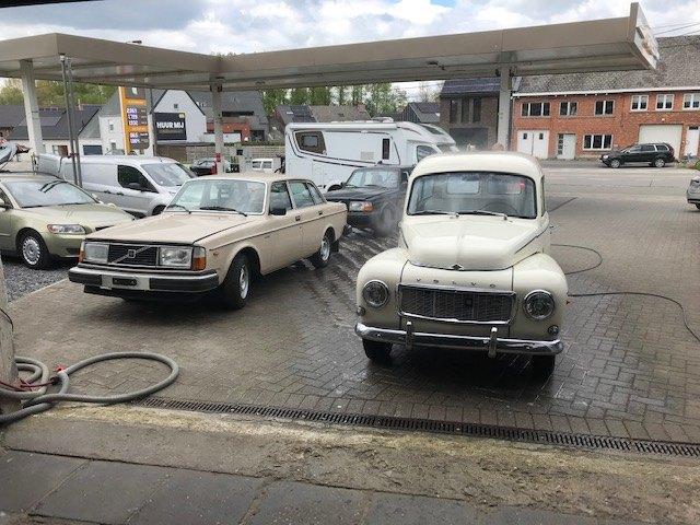 Prachtige Duett P210 b.j. 1965 met B18 motor, Winterpakket, 4 cilinders, Wit, Bedrijf