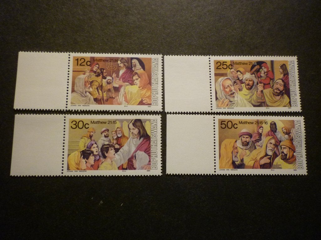 Bophuthatswana 1985 Mi 140/141/142/143** Postfris/Neuf, Timbres & Monnaies, Timbres | Afrique, Envoi, Non oblitéré