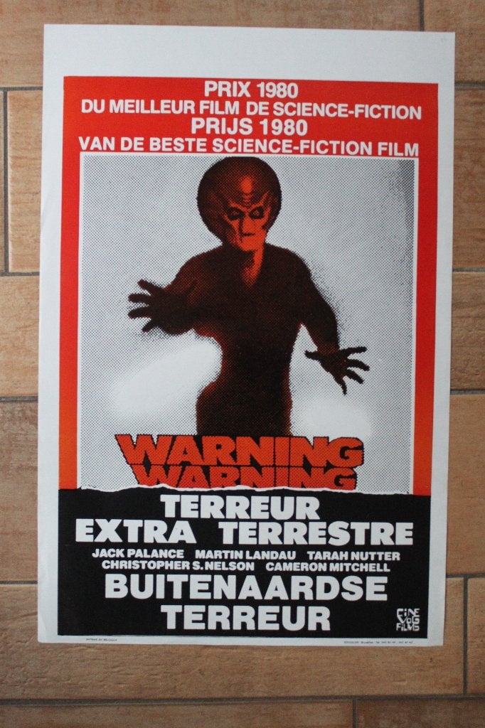 filmaffiche Without Warning 1980 filmposter, Enlèvement ou Envoi, Rectangulaire vertical, A1 jusqu'à A3, Comme neuf