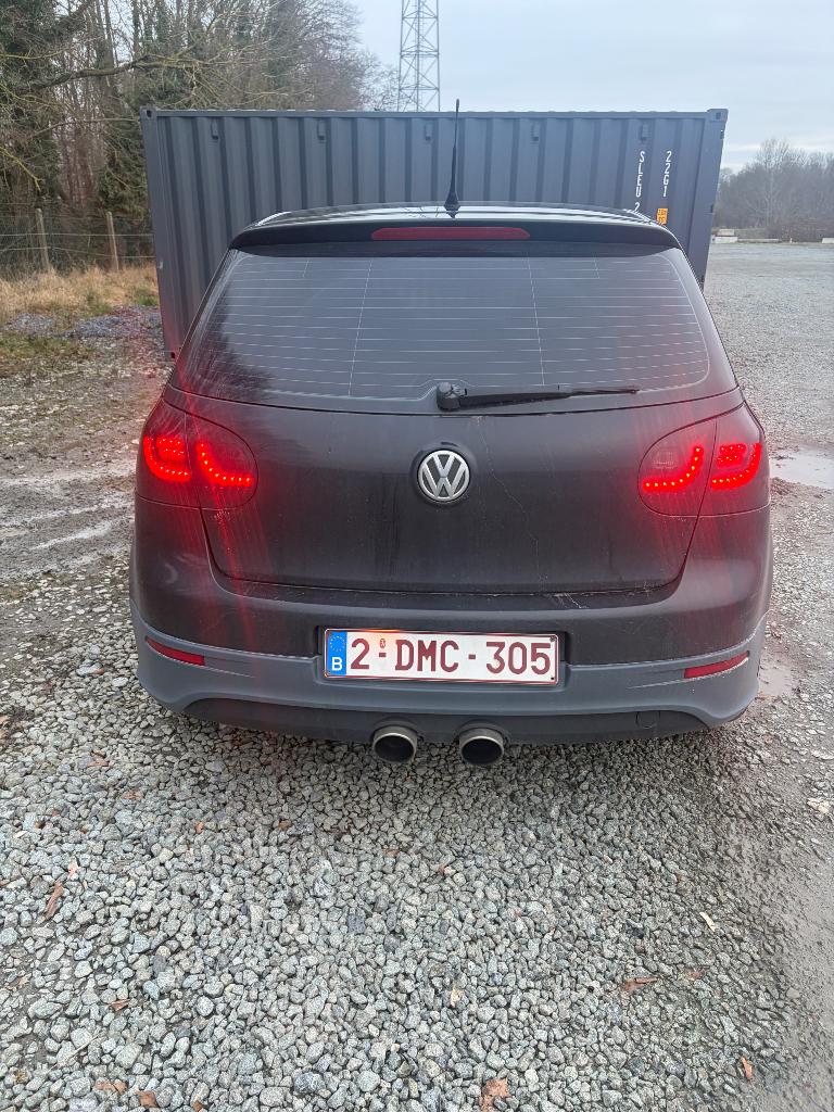 Golf 5, Auto's, 4 cilinders, Zwart, Te koop, Voorwielaandrijving
