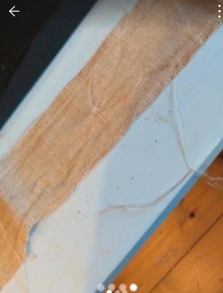 Noeud de chaise toile de jute, Enlèvement