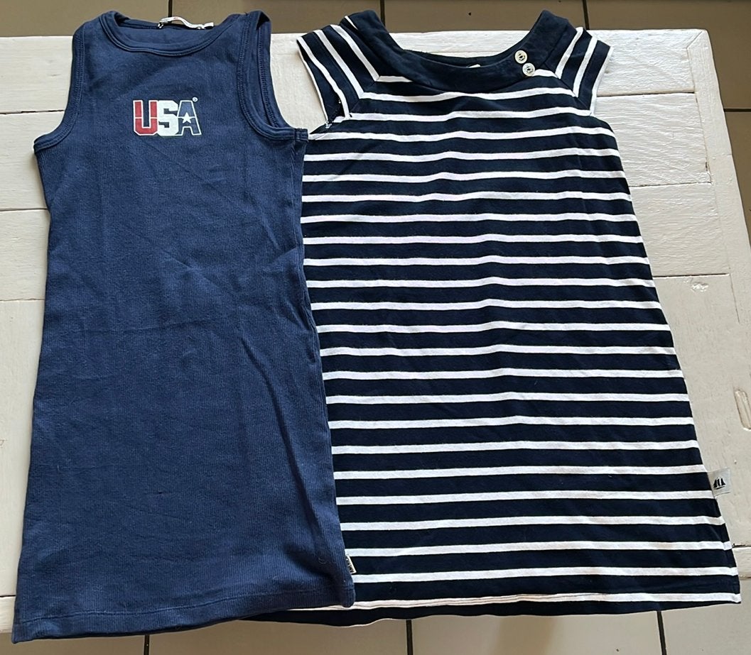 Lot de robes, Enfants & Bébés, Enlèvement, Comme neuf, Taille 128