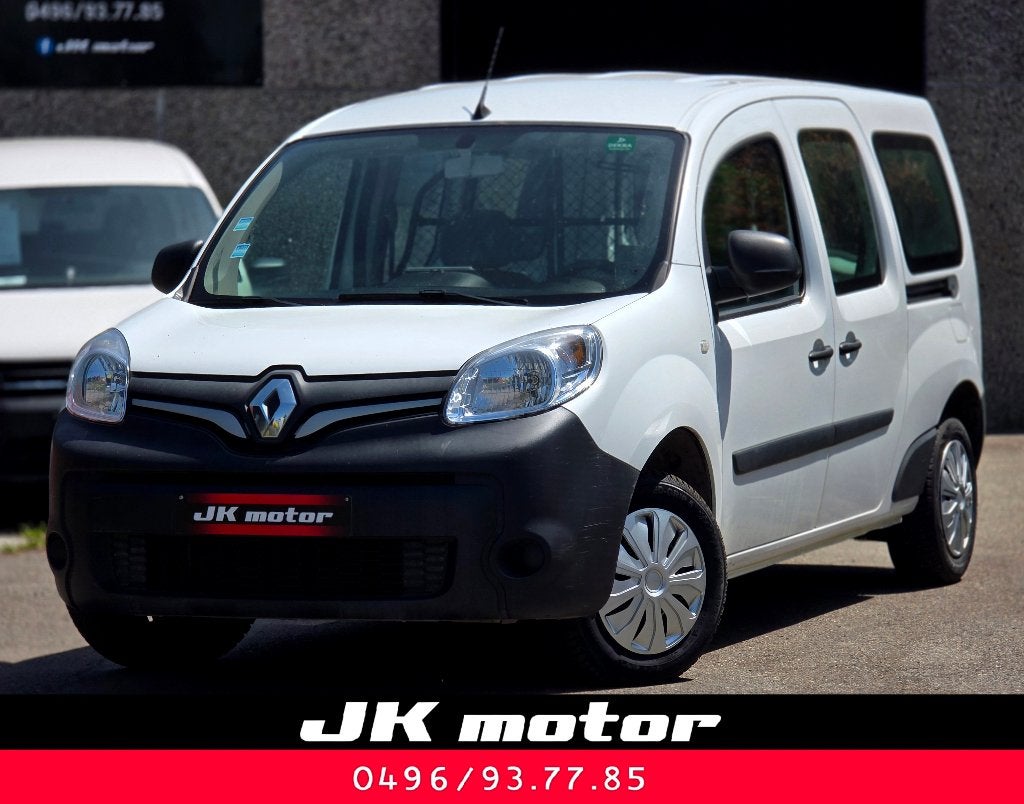 RENAULT Kangoo Maxi    1.5 Dci 95ch -  10/2021  -  70.000km, Auto's, Renault, Stof, Euro 6, Wit, Grijs