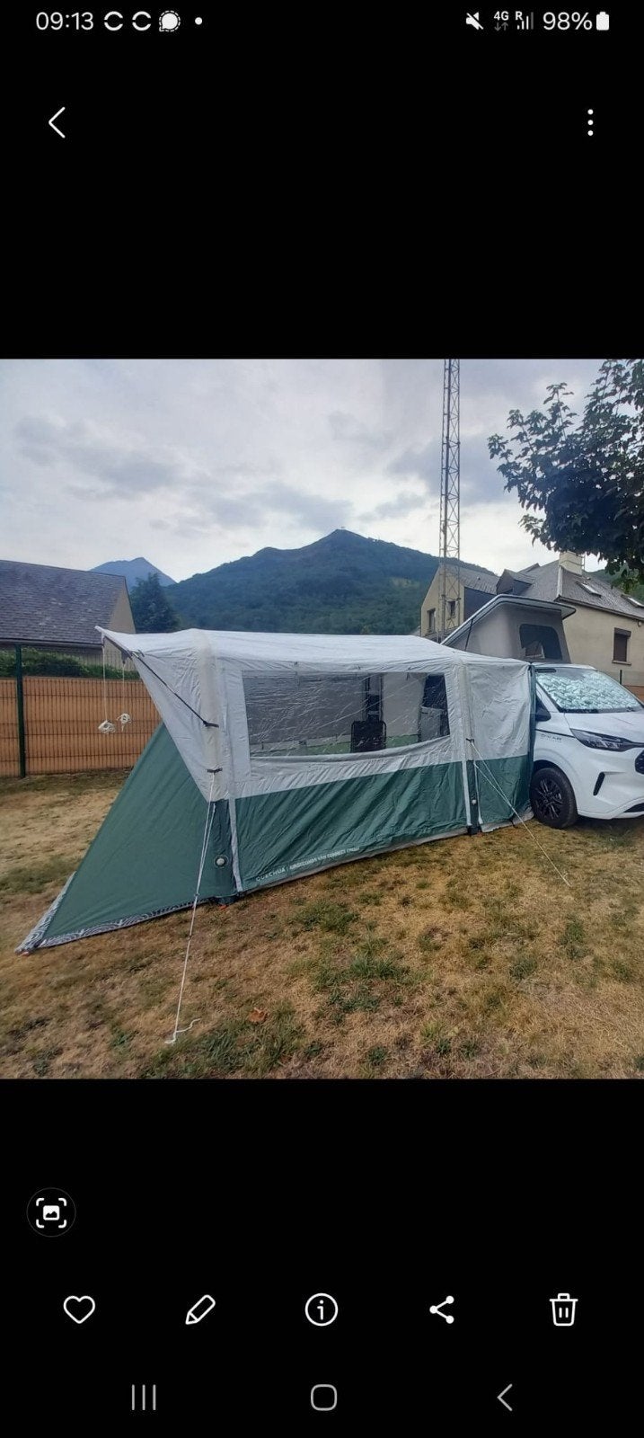Nieuwe tent voor buscamper!!, Ophalen, Nieuw, Overige merken