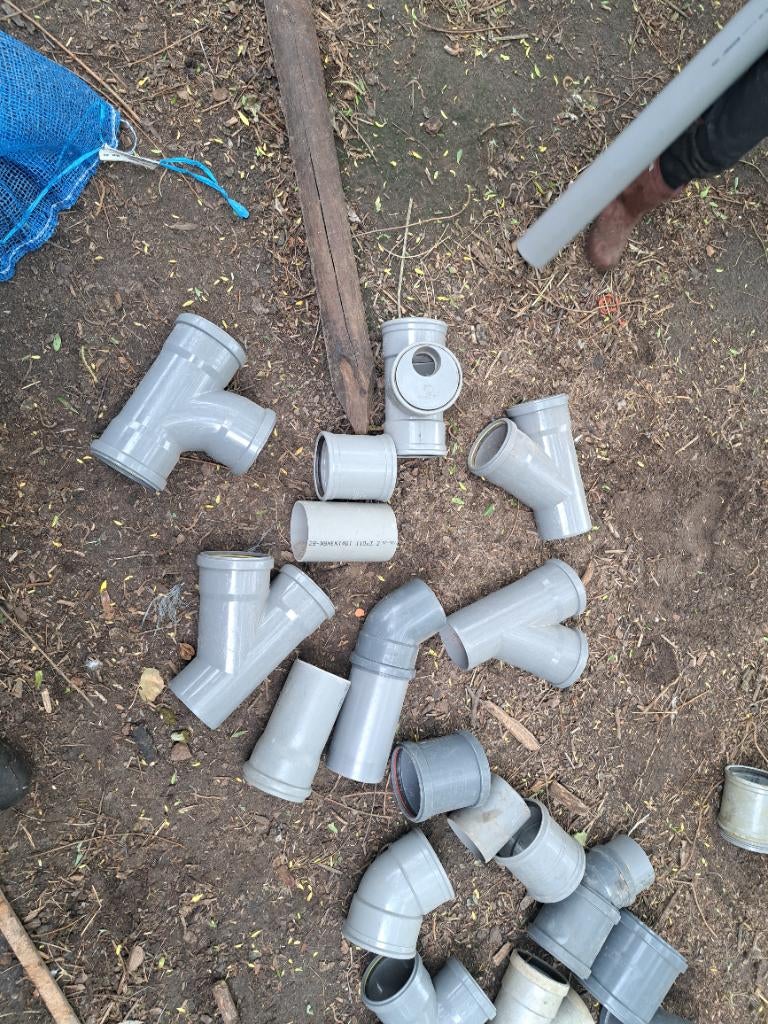 Koppelstukken pvc, Ophalen, PVC