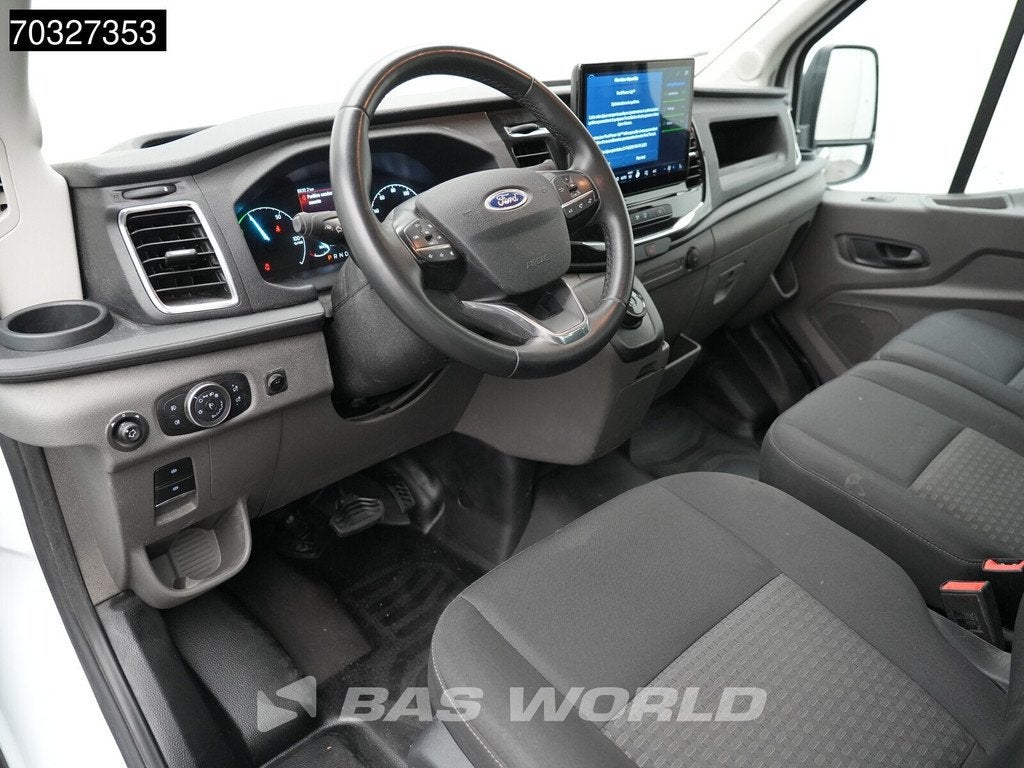Ford e-Transit 184pk Elektrisch 68kWh 310km WLTP Kipper Airc, Auto's, Bestelwagens en Lichte vracht, Automaat, Gebruikt, 135 kW