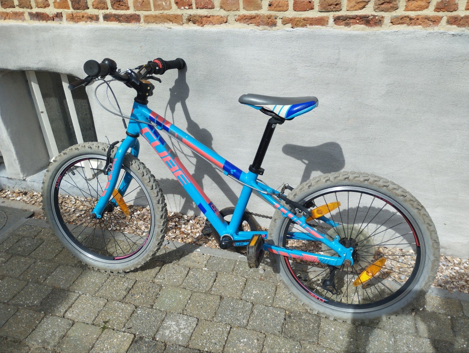 Cube 20 inch mountainbike kinderfiets, Fietsen en Brommers, Ophalen, 20 inch of meer, Gebruikt, Velgrem