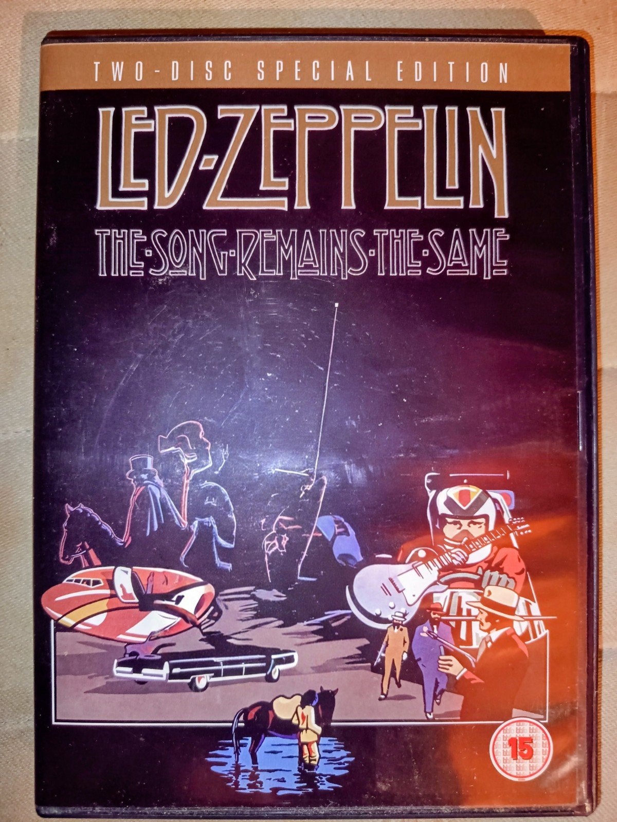 Led Zeppelin dvd live in New York 1976, Ophalen of Verzenden, Zo goed als nieuw, Engels, Concert