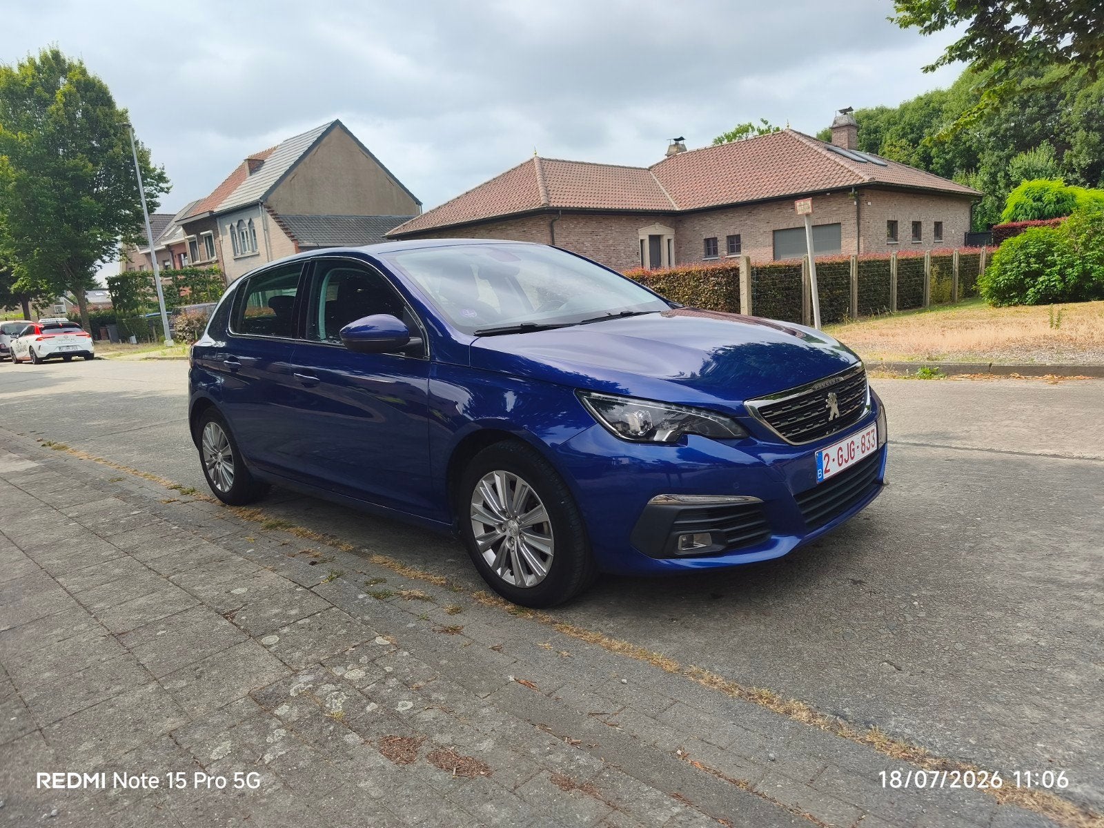 SPORTPAKKET PEUGEOT 308 12i 2018! EURO 6d-temp!  1EIG+BOEKJE, Euro 6, Blauw, 96 kW, 5 deurs