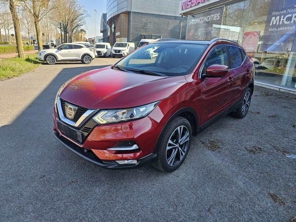 Nissan Qashqai 1.2 DIG-T N-Connecta  2 JAAR WAARBORG, Bedrijf, Qashqai, Rood, Euro 6