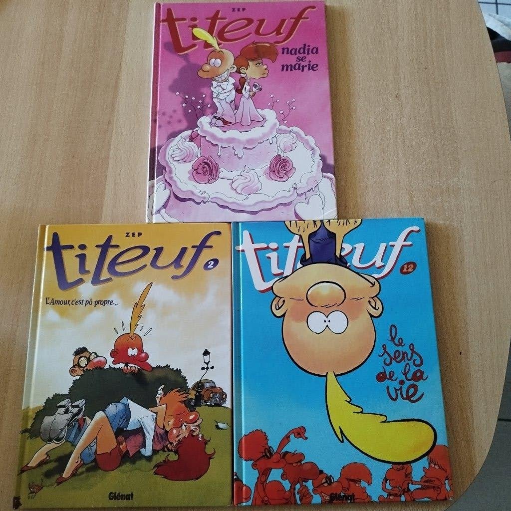 Lot de 3 BD Titeuf, Livres, Plusieurs BD, Enlèvement ou Envoi, Neuf, Zep