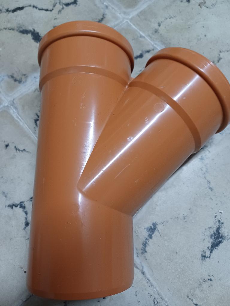 Scala riool T-stuk 110mm 45, Ophalen, Bochten, PVC, Nieuw