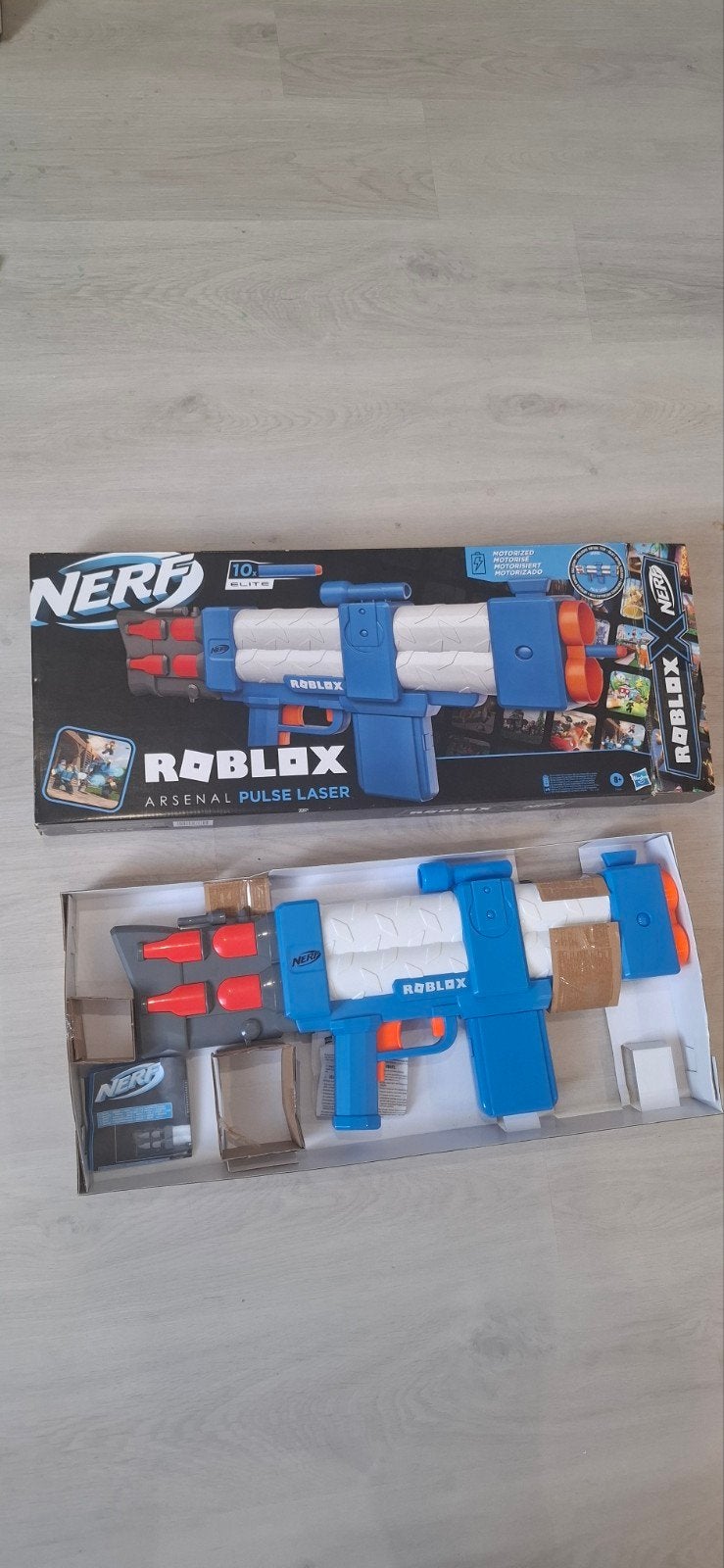 nerf roblox arsenal pulse laser zgan, Verzamelen, Transformers, Ophalen