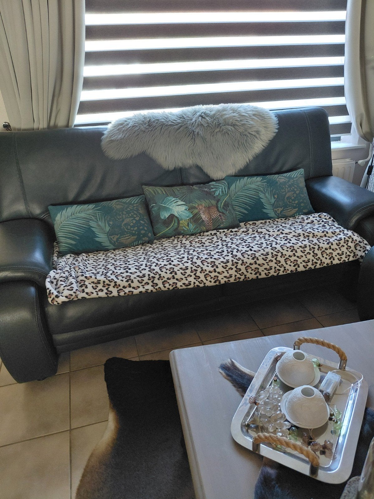 Kwalitatieve leder 2-zit ,als nieuw zonder enige schade, Huis en Inrichting, Fauteuils, Ophalen, Zo goed als nieuw, Leer, 75 tot 100 cm