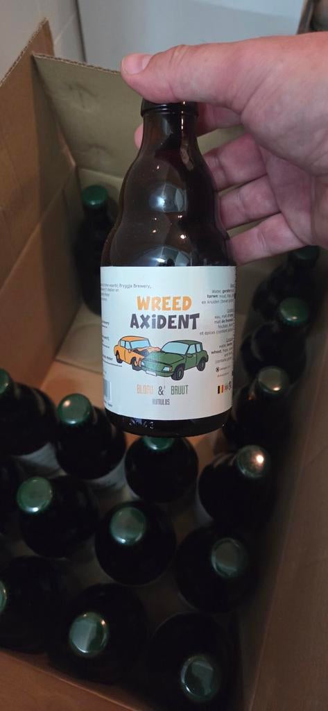 Wreed axident bier, Verzamelen, Biermerken, Ophalen, Flesje(s)