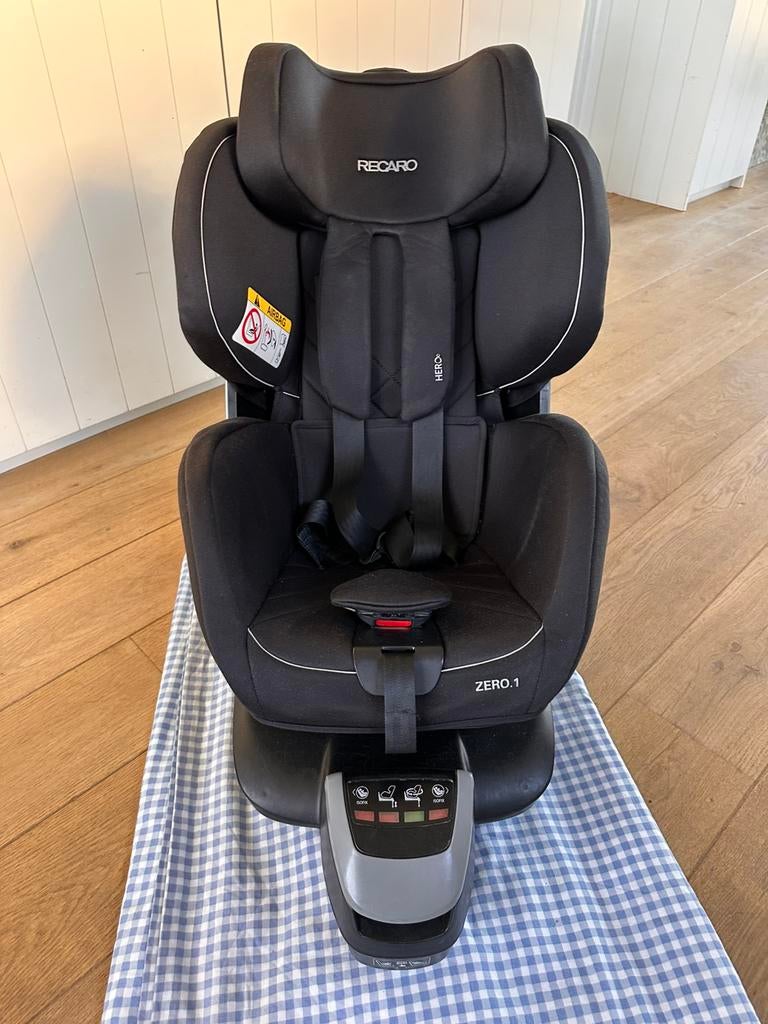 Recaro zero 1.0, Verstelbare rugleuning, Gebruikt, 0 t/m 18 kg, Isofix