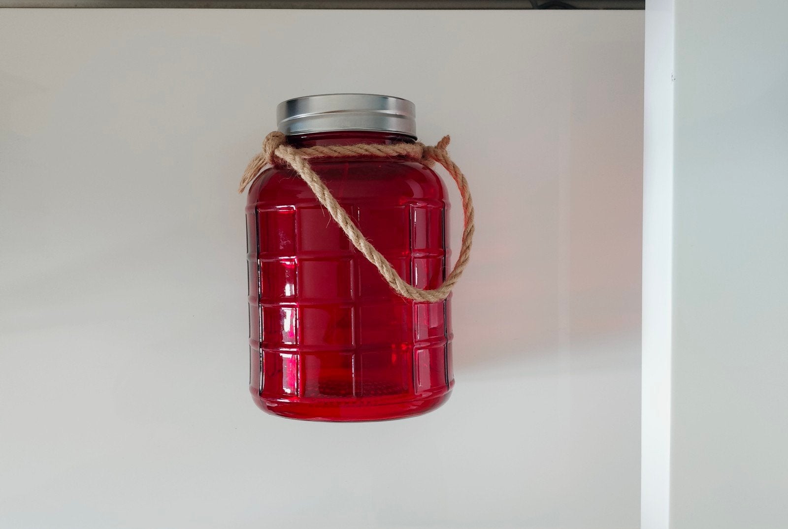 Verre de lanterne comme neuf, Rouge, Enlèvement ou Envoi, Autres marques, Verre