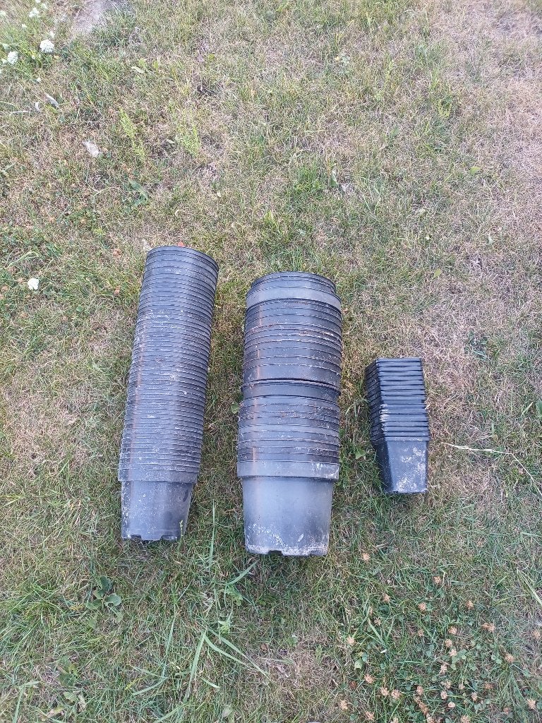 Gratis plastic bloempotten, Tuin en Terras, Ophalen