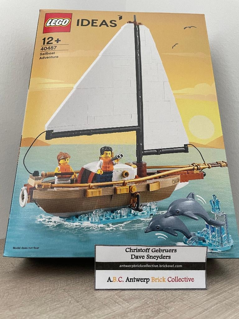 Lego Ideas - 40487 - Zeilboot avontuur, Ophalen, Lego, Nieuw, Ideas