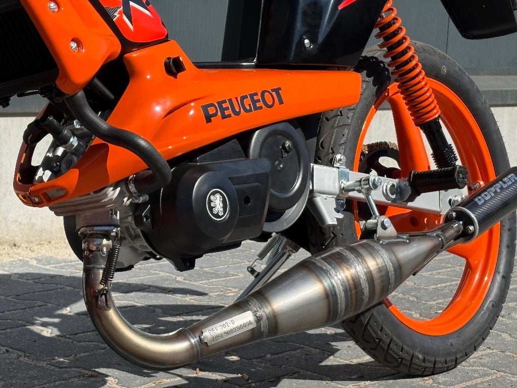 Pot d'échappement Peugeot 103 RCX/SPX Doppler ER1 CARBON, Enlèvement, Comme neuf, Peugeot