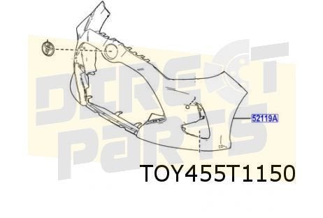 Toyota Yaris (P14) / Mazda 2 Hybrid voorbumper (te spuiten), Auto-onderdelen, -, -, Bumper, -