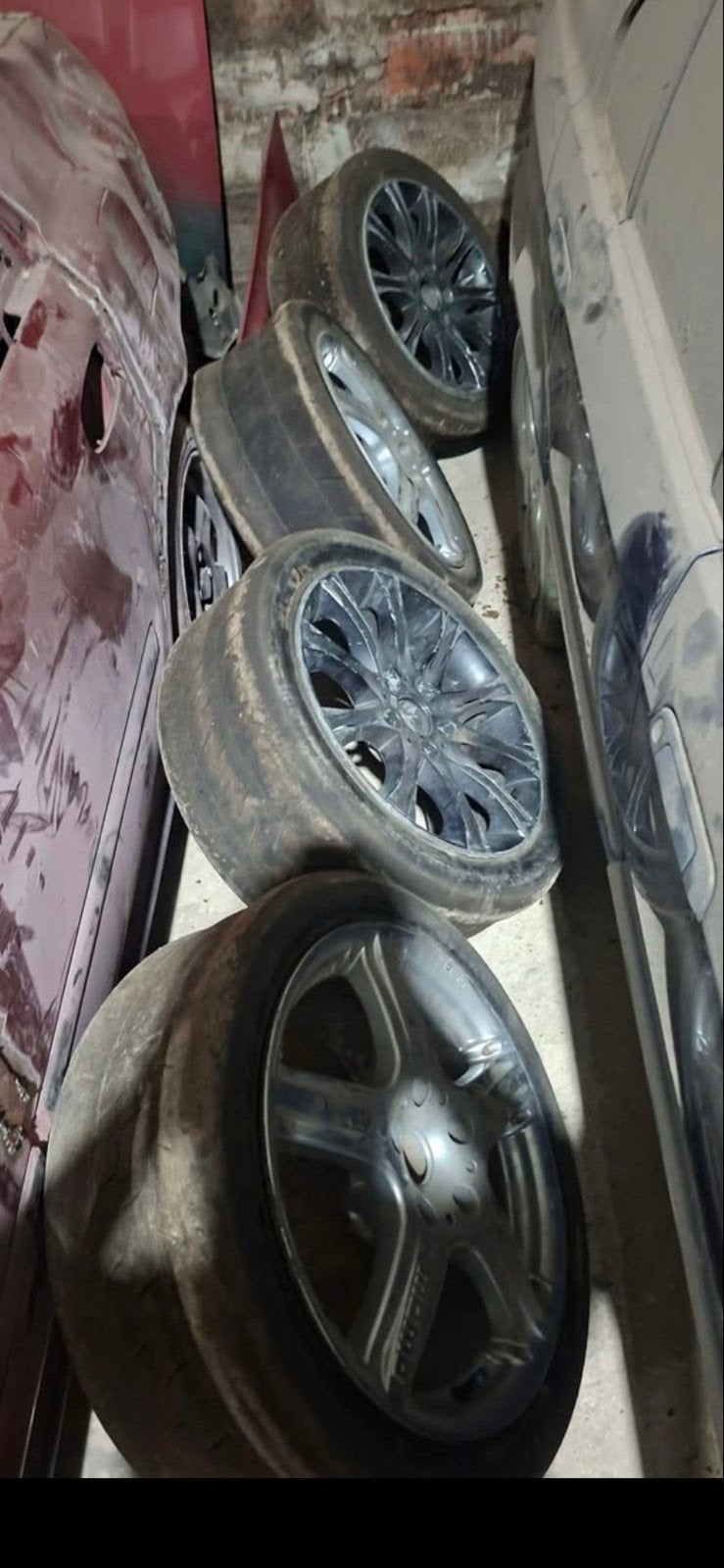 4 velgen 17inch, Enlèvement, Pneu(s)