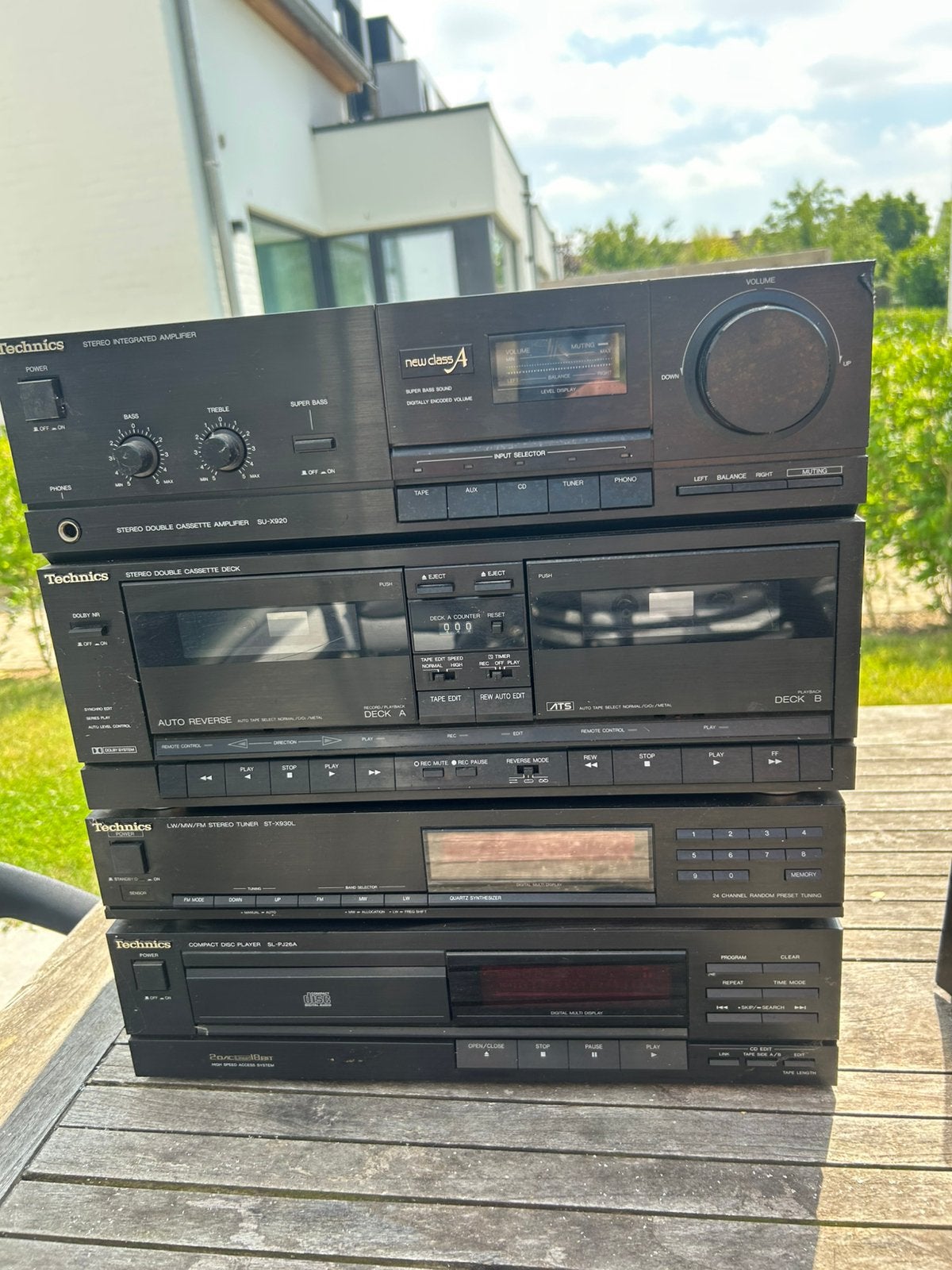 Technics stereo toren, Audio, Tv en Foto, Stereoketens, Ophalen, Zo goed als nieuw
