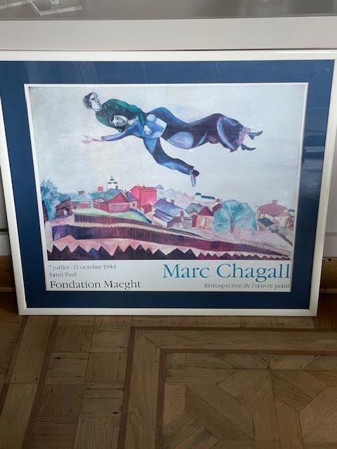 zeefdruk Marc Chagall - 1984, Antiek en Kunst, Kunst | Litho's en Zeefdrukken, Ophalen