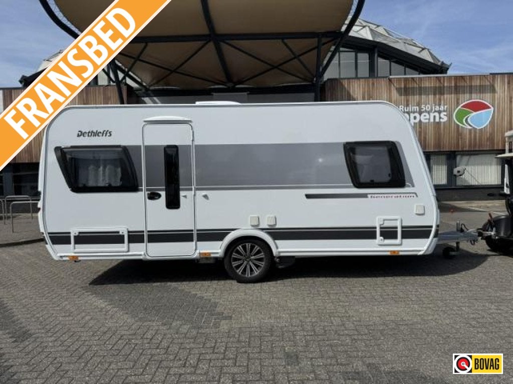 Dethleffs Generation 465 FR, Caravanes & Camping, Jusqu'à 4, Lit dans la longueur, 5 à 6 mètres, Dethleffs