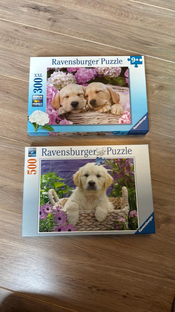 2 puzzels van Ravensburger, Ophalen, Zo goed als nieuw