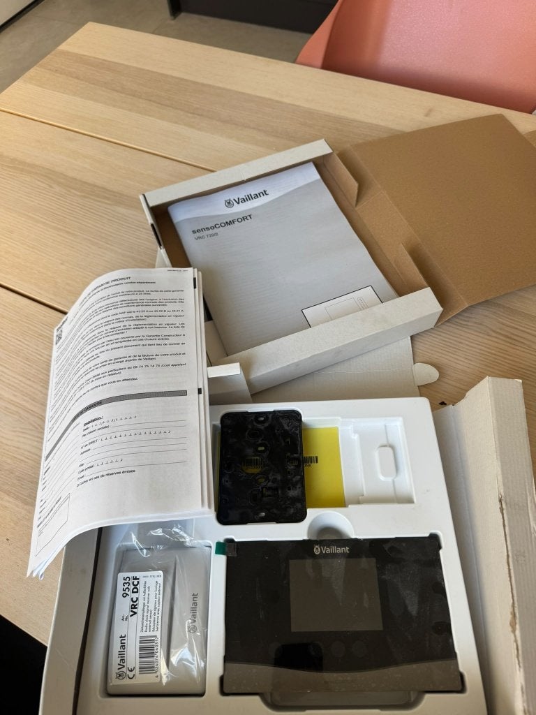 Vaillant SensoCOMFORT VRC 720 /2 weersafhankelijk, Doe-het-zelf en Bouw, Ophalen of Verzenden, Slimme thermostaat, Nieuw