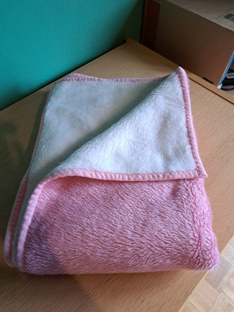 Deken kinderbed roze, 100x150cm, Kinderen en Baby's, Ophalen, Gebruikt, Overige merken, Roze