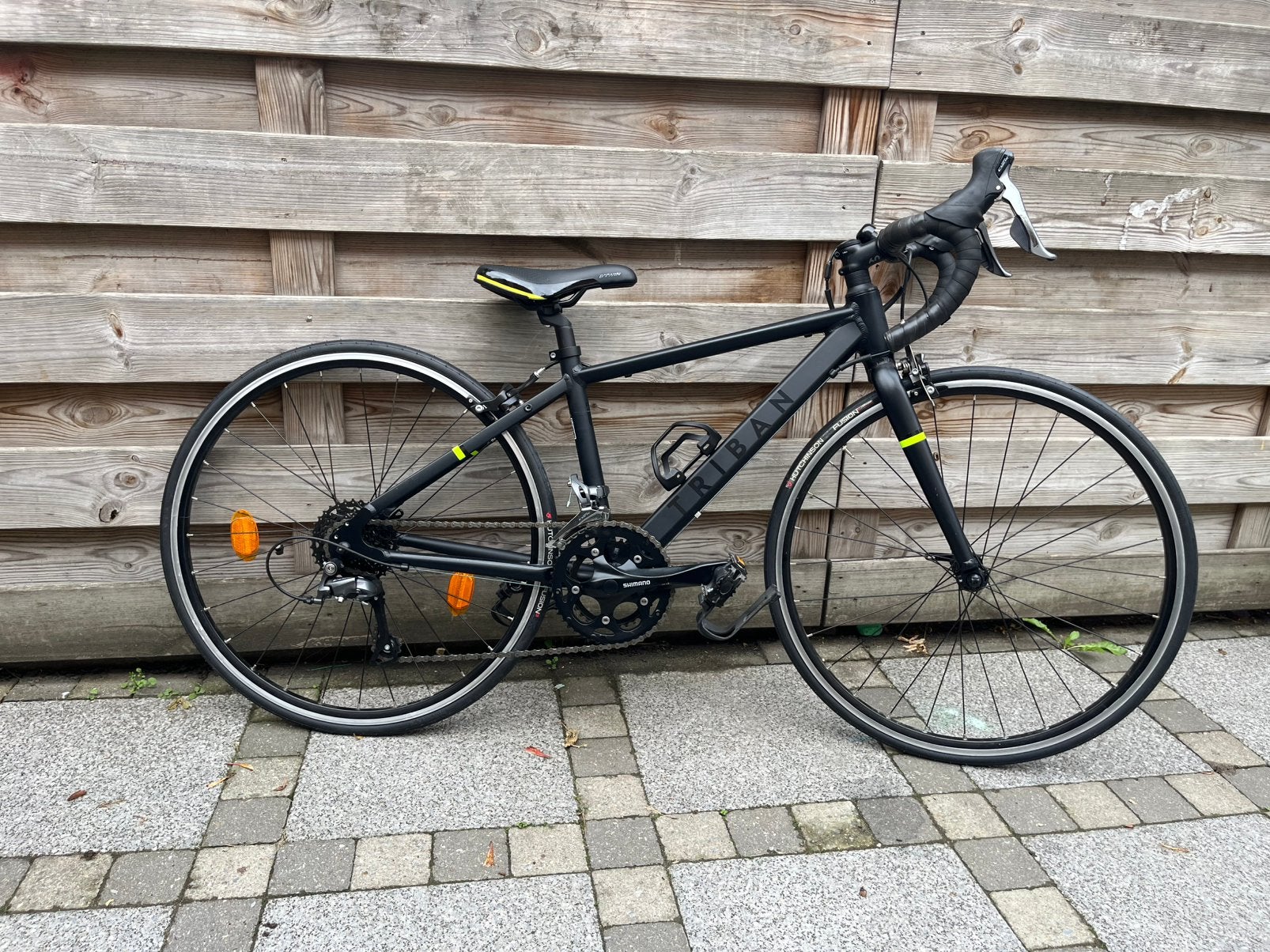 Vélo de route pour enfants Triban 500 26 pouces, Vélos & Vélomoteurs, 26 pouces, Frein sur jante, Aluminium, Comme neuf