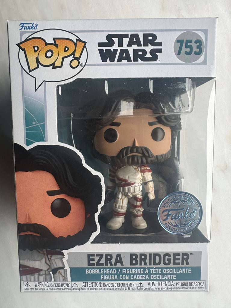 Funko Pop! Ezra Bridger nr. 753, Enlèvement ou Envoi, Neuf
