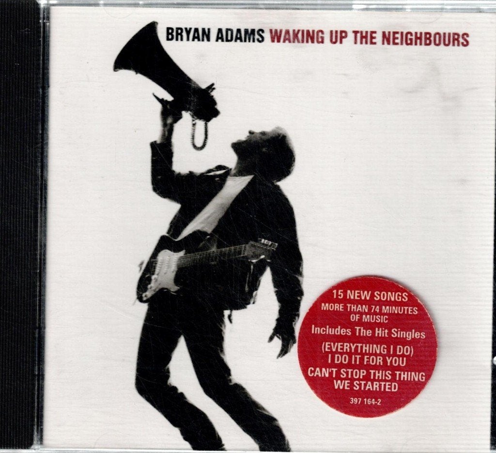 cd  /  Bryan Adams – Waking Up The Neighbours, Enlèvement ou Envoi, Album