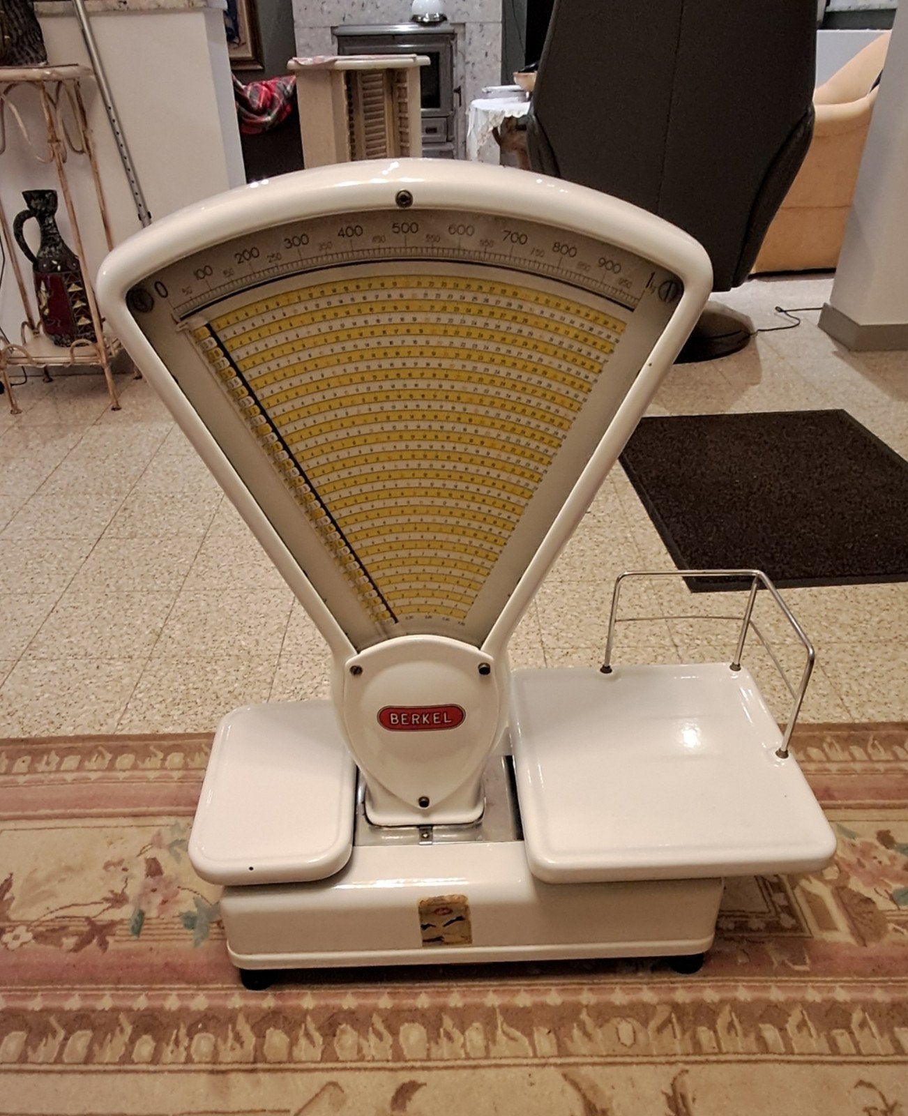 Berkelweegschaal 10 kg, Ophalen