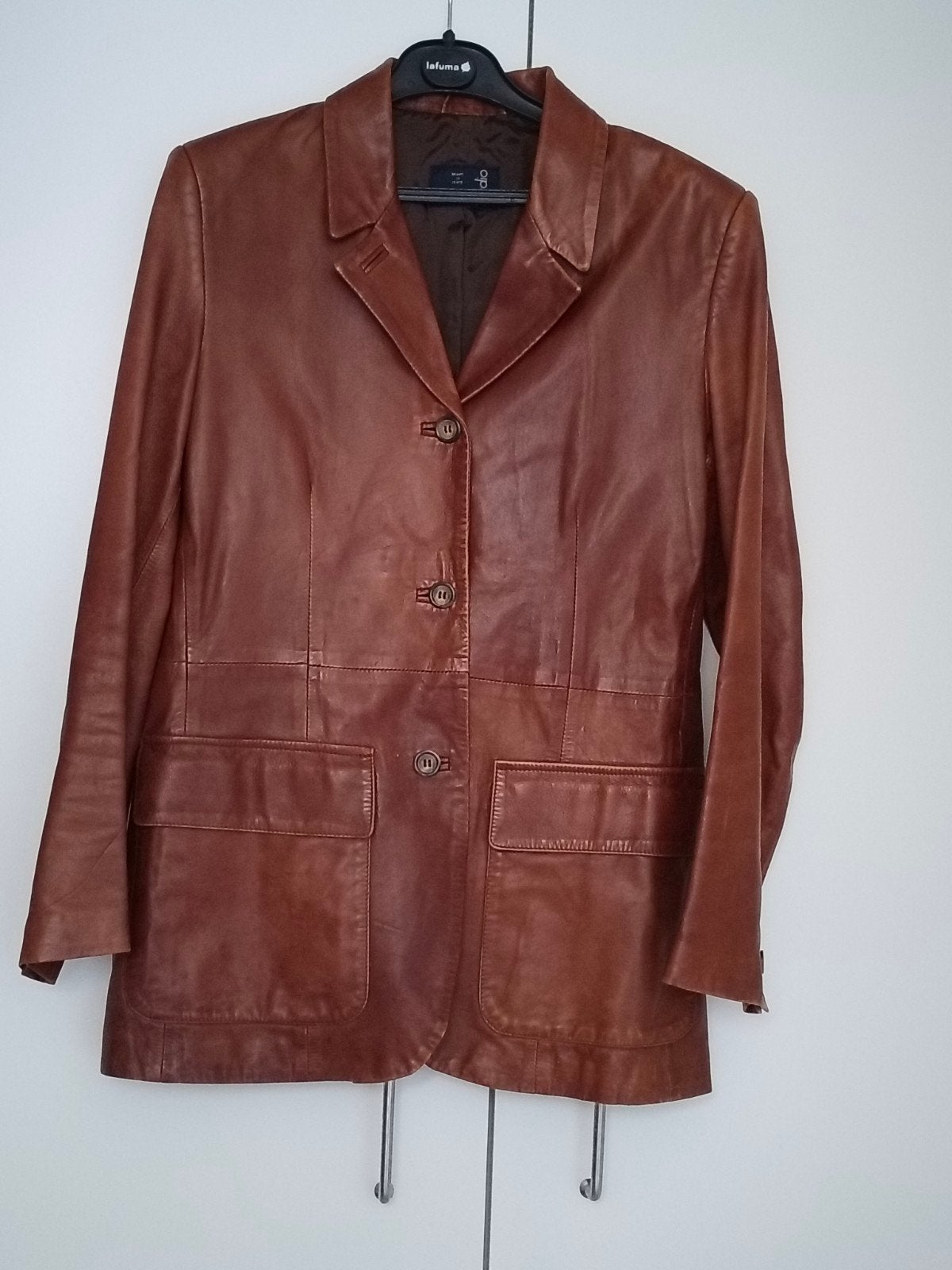 bruin lederen vestje, FolksStudio, maat 38, Folksstudio, Ophalen, Maat 38/40 (M), Bruin