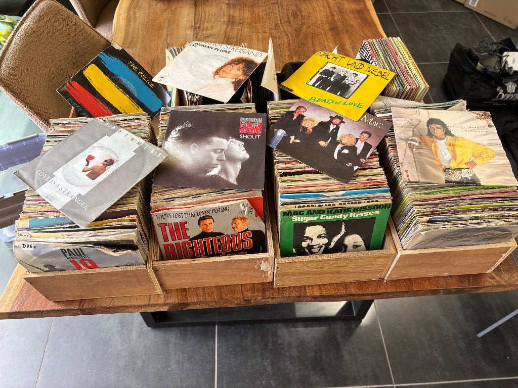 Collectie vinyl singles, Ophalen, Gebruikt, Overige formaten, Pop