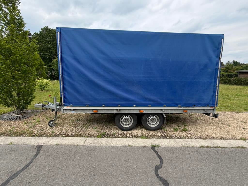 Haperte bache aanhangwagen, Auto diversen, Aanhangers en Bagagewagens, Ophalen, Zo goed als nieuw