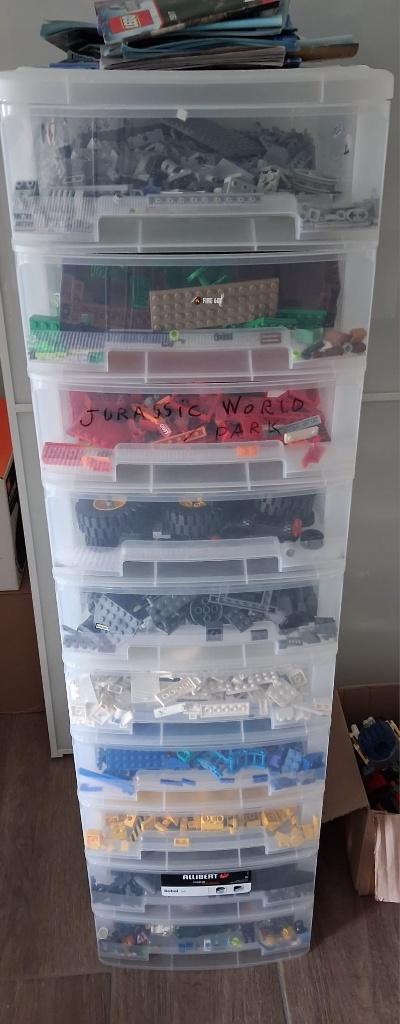 Grand Lot de Lego, Kinderen en Baby's, Speelgoed | Duplo en Lego, Gebruikt, Lego, Losse stenen, Inclusief accessoires, Inclusief doos