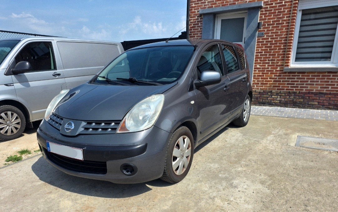 Nissan Note 1.4i 2006 Airco 5 deurs LEZ OK, Voorwielaandrijving, Stof, 4 cilinders, 1389 cc