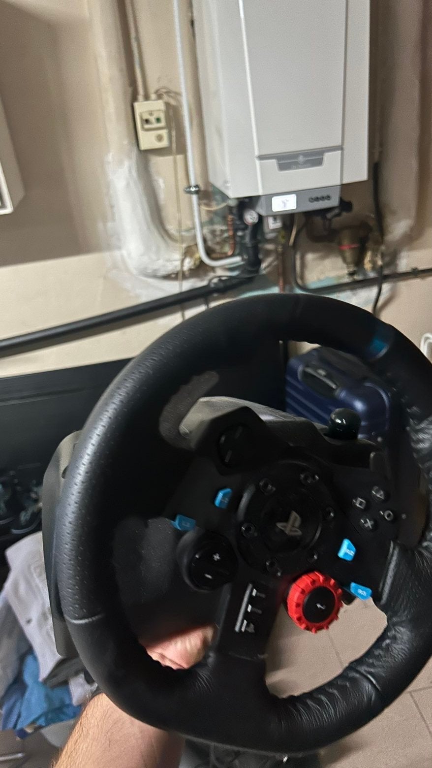 logitech g29 stuur, Games en Spelcomputers, Ophalen, Zo goed als nieuw