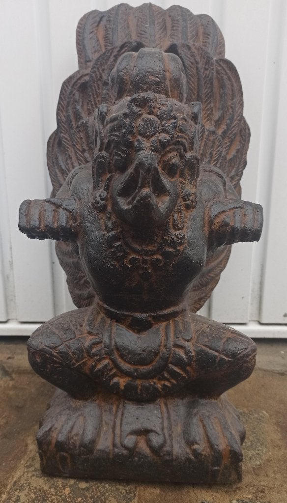 garuda en pierre, Jardin & Terrasse, Enlèvement, Neuf, Pierre, Bouddha