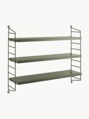 Metalen Wandrek Pastelgroen, Huis en Inrichting, Woonaccessoires | Wandplanken en Boekenplanken, Ophalen of Verzenden, Zo goed als nieuw