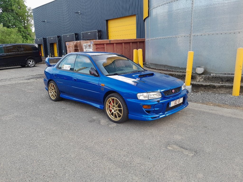 Carbon WRC spiegels Impreza Gt Turbo (GC8), Ophalen of Verzenden, Gebruikt, Links, Subaru